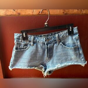 Wild Fable Light Blue Distressed Jean Shorts